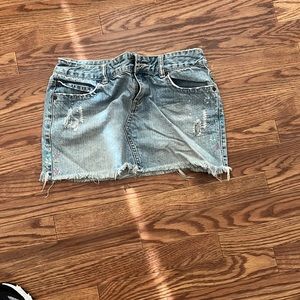 Size 3 Aeropostale Jean mini skirt